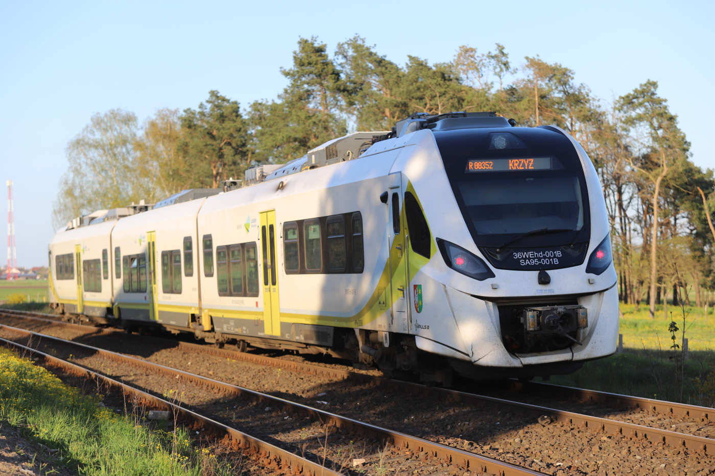 pociąg Polregio szynobus Gorzów Wielkopolski Wschodni awantura w pociągu opóźnienie pociągu Gorzów Krzyż pijany pasażer policja