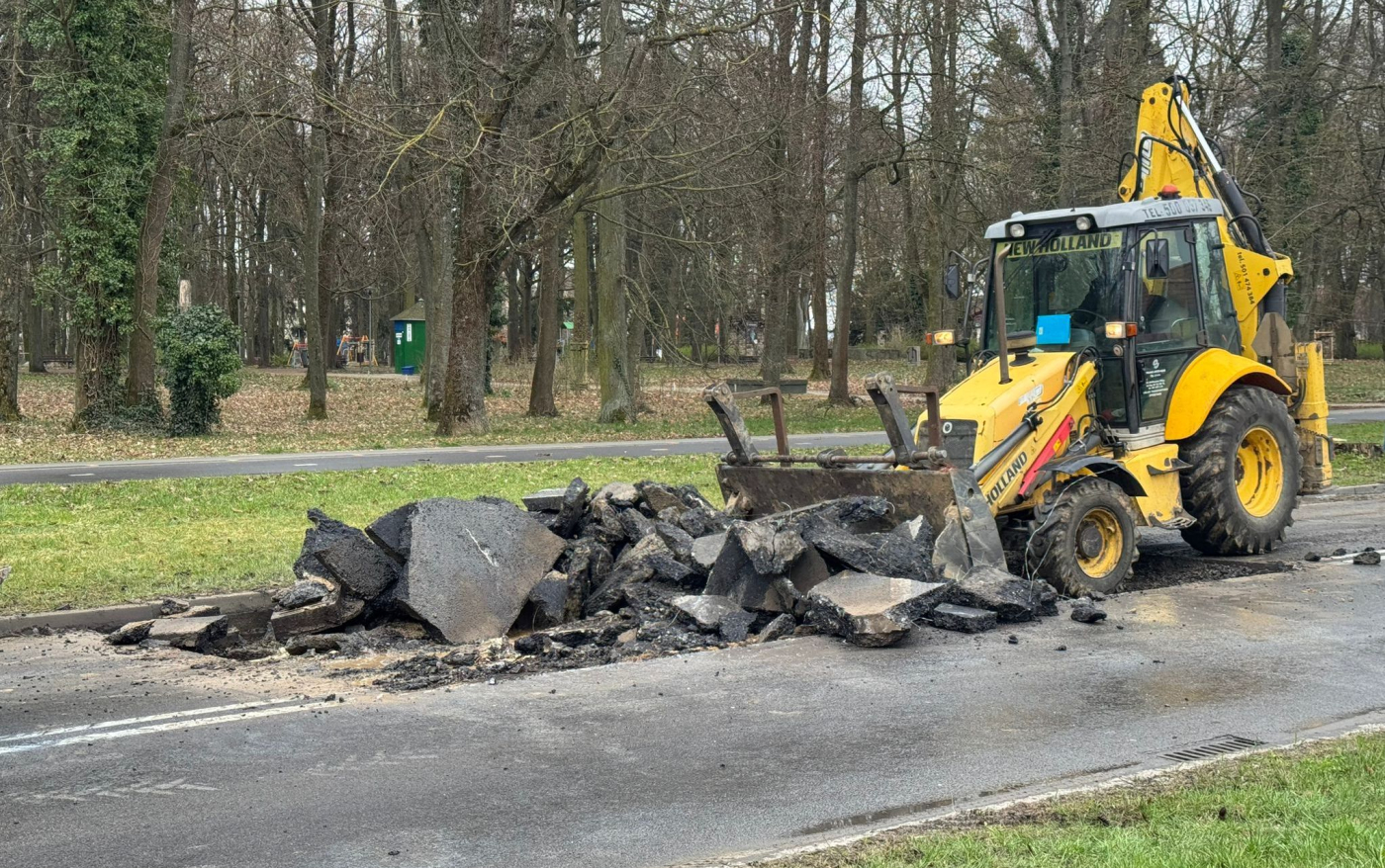 Rozkopana Piłsudskiego. Wszystko przez naprawę wodociągu