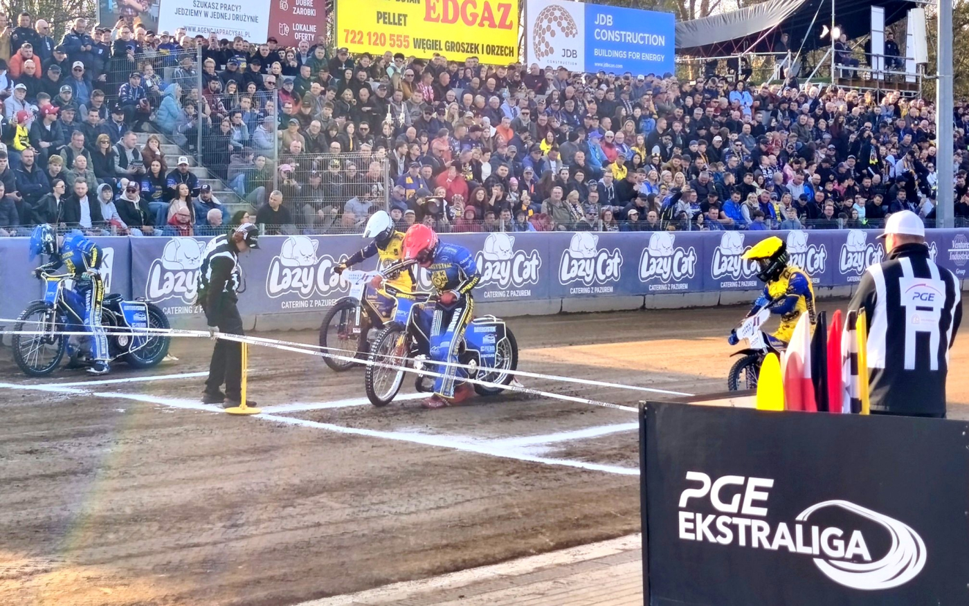 Stal Gorzów remisuje w Grudziądzu. Pollestad odmienił mecz, ale końcówka zabrała wygraną