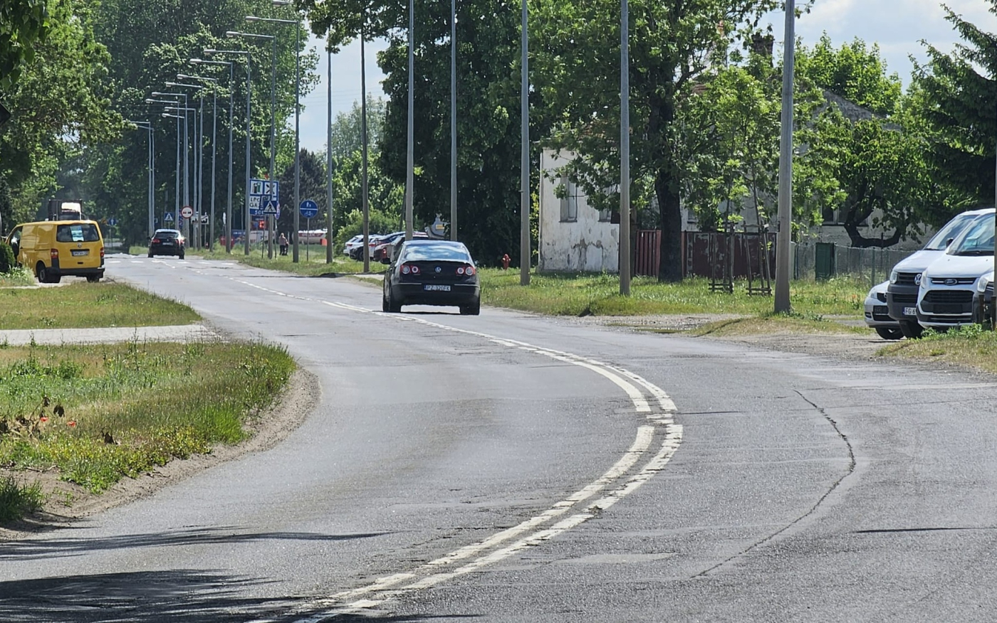 ulica Poznańska w Gorzowie odcinek planowanej wymiany asfaltu przez firmę Dromax początek prac zapowiedziano na 5 maja 2026