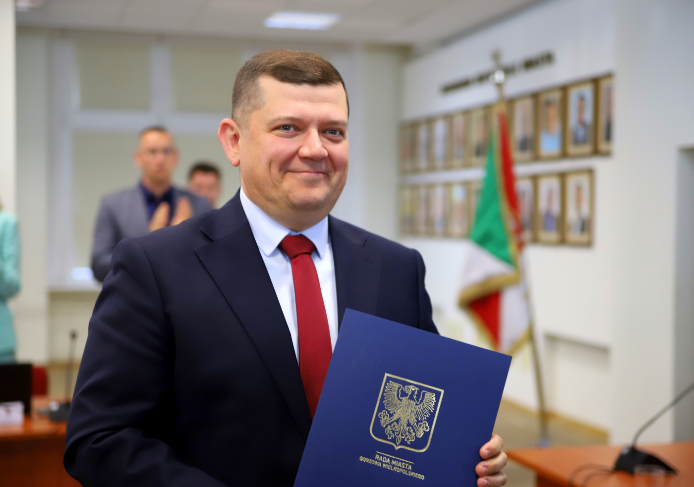 Prezydent Gorzowa Jacek Wójcicki podczas sesji absolutoryjnej Rady Miasta Gorzowa
Urząd Miasta Gorzowa sesja absolutorium i wotum zaufania dla prezydenta Jacka Wójcickiego