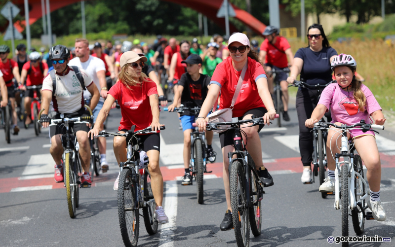 uczestnicy gorzowskiej masy rowerowej rowerowa stolica Polski rywalizacja Gorzów