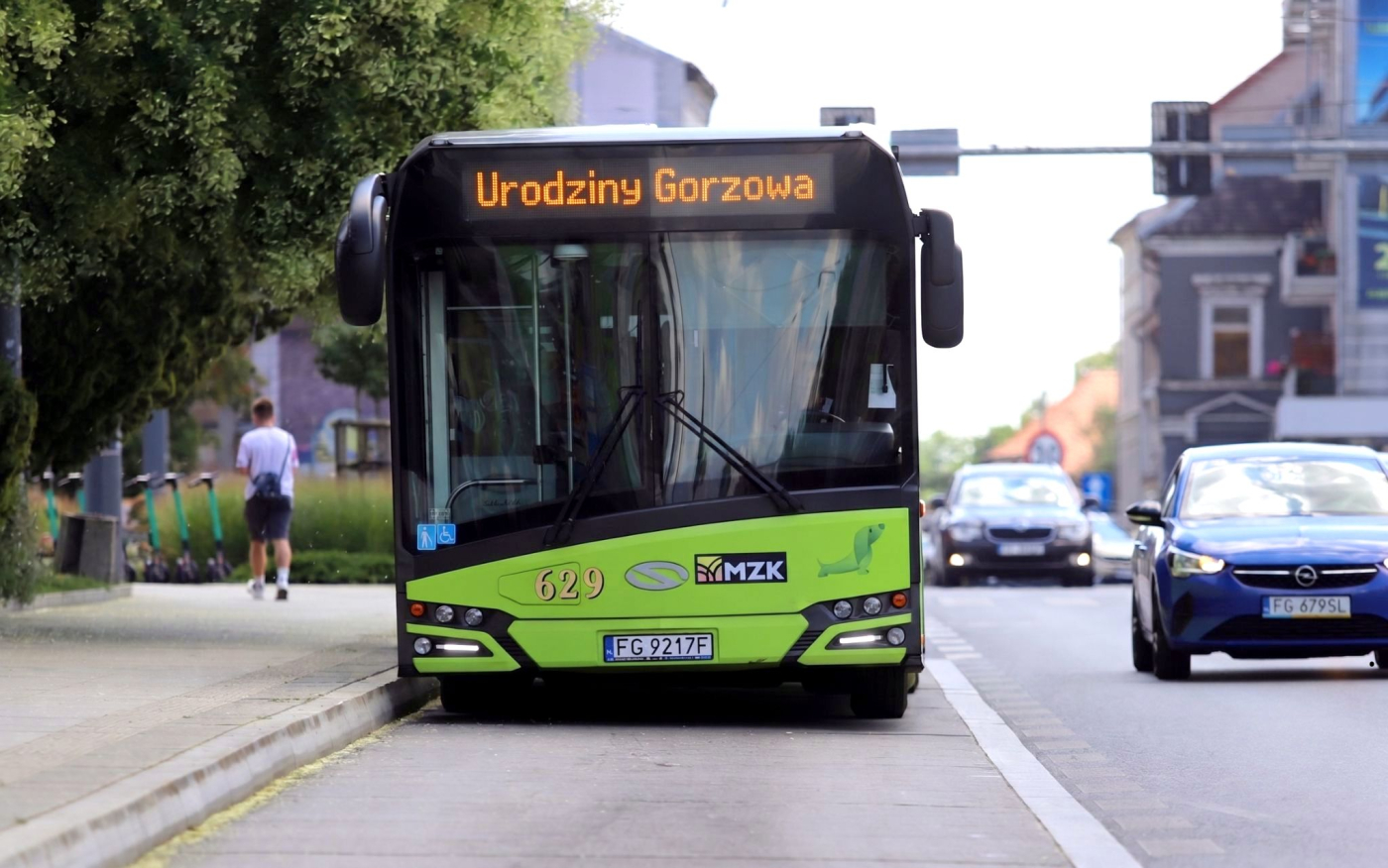 Autobusy MZK Gorzów i dojazd na Urodziny Gorzowa 2026 przy parku Górczyńskim