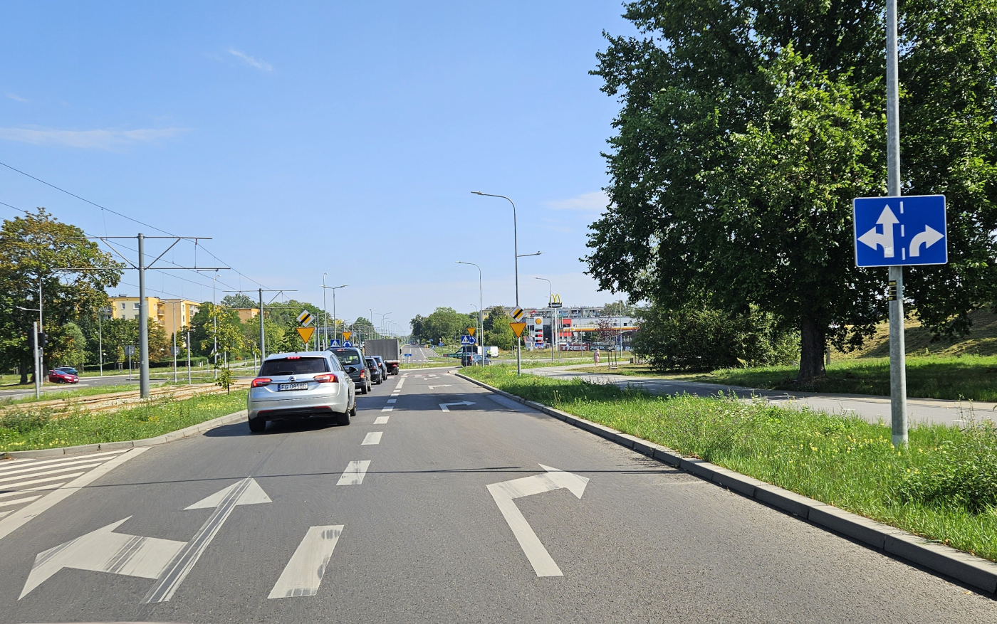 korki rondo gdanskie ulica walczaka zmiana organizacji ruchu gorzow