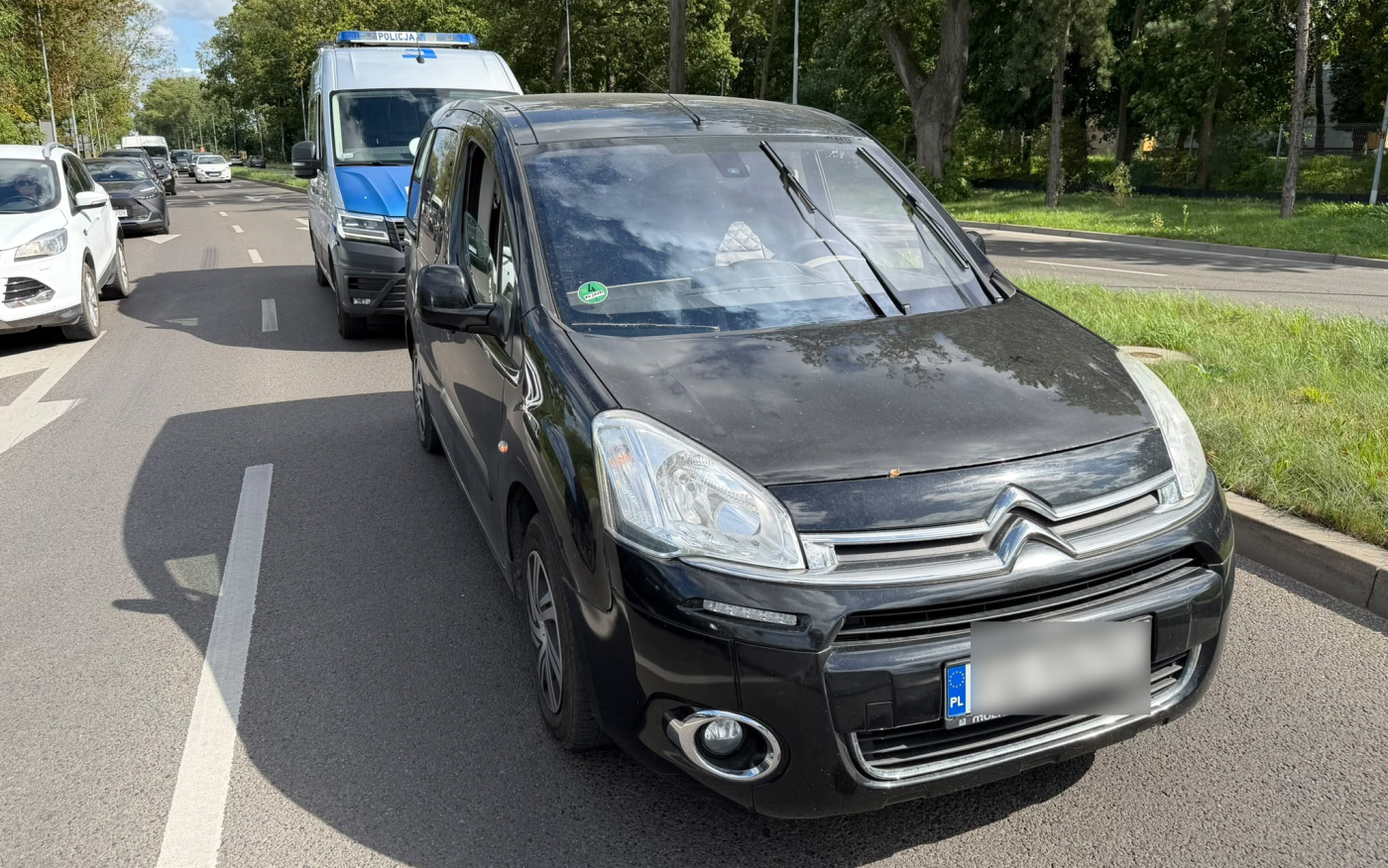 obywatelskie zatrzymanie pijanego kierowcy ulica mysliborska gorzow interwencja policji