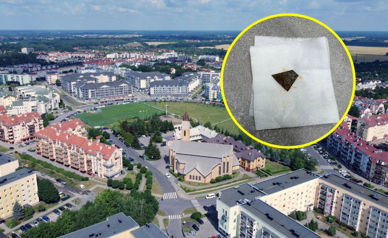 niebezpieczna pułapka na psy z kawałkiem ostrza w bułce osiedle Górczyn Gorzów