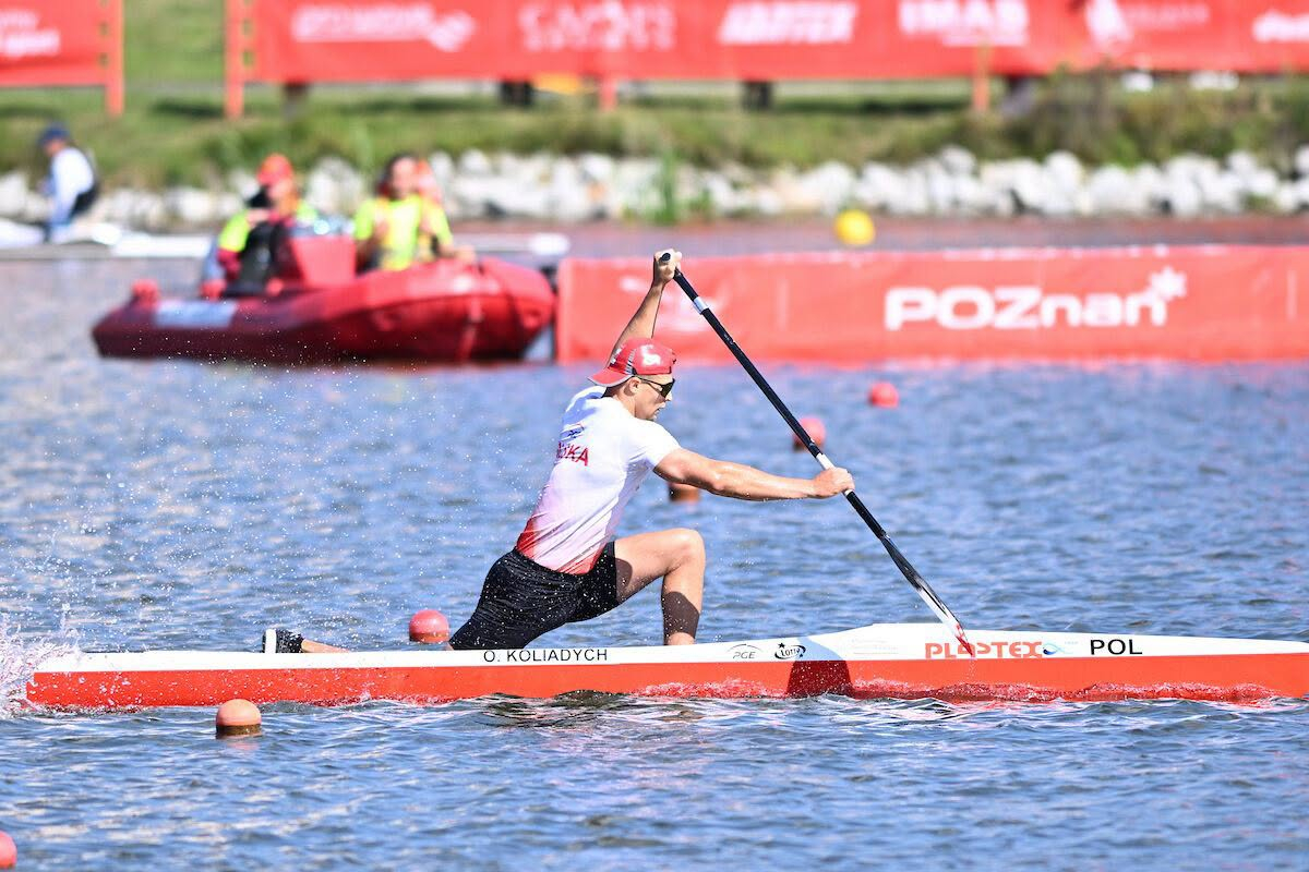 Alex Koliadych Admira Gorzów mistrzostwa świata w sprincie kajakowym Poznań Malta
