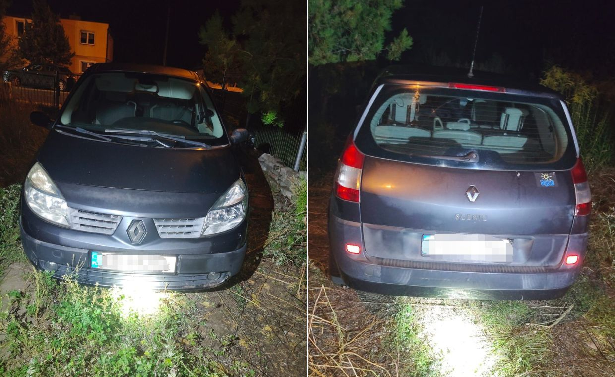 obywatelskie zatrzymanie pijanego kierowcy renault ulica poznanska gorzow interwencja policji brak prawa jazdy ponad 2 promile badanie alkomatem