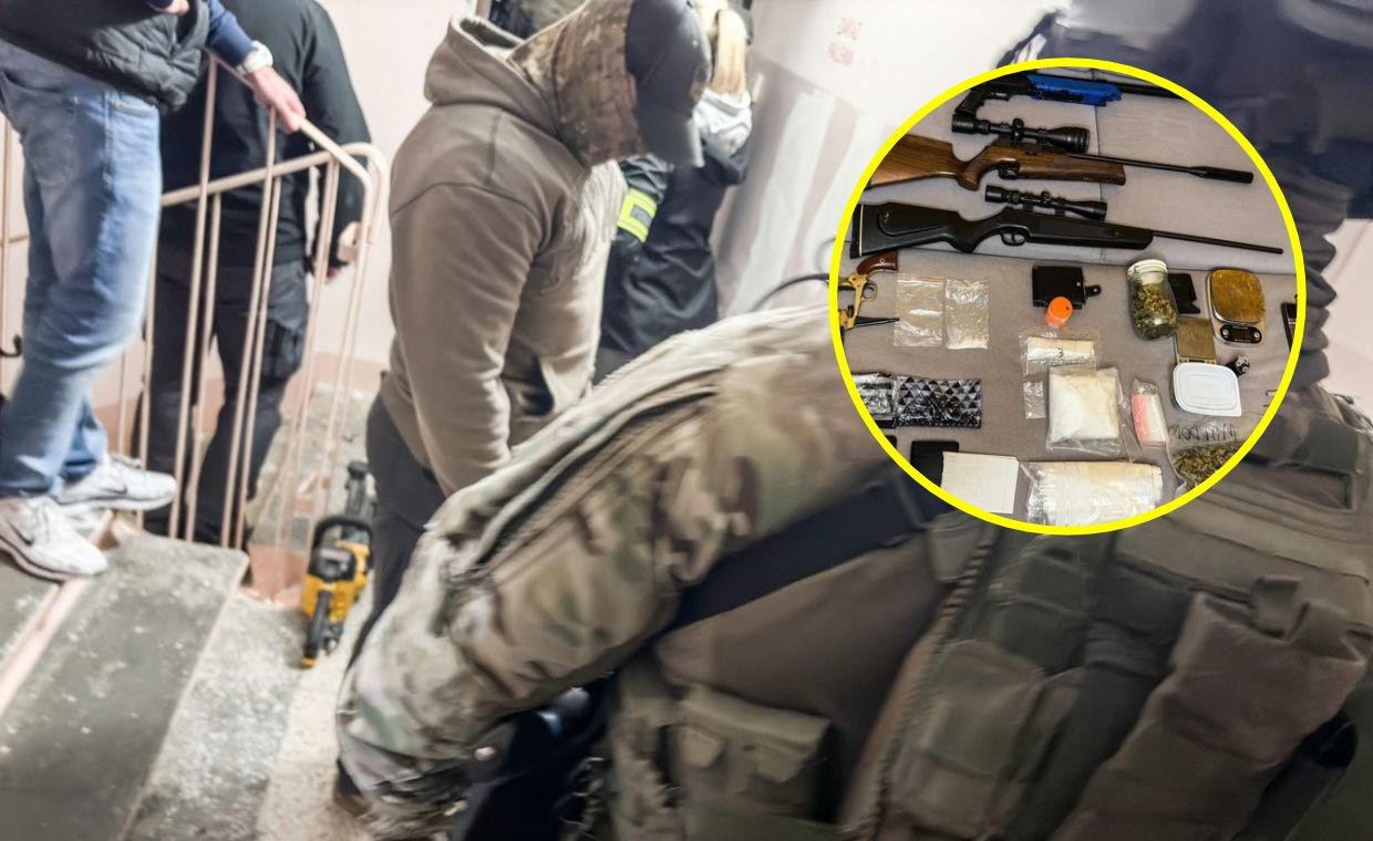 kontrterrorysci weszli do mieszkania w gorzowie i zatrzymali 40 latka