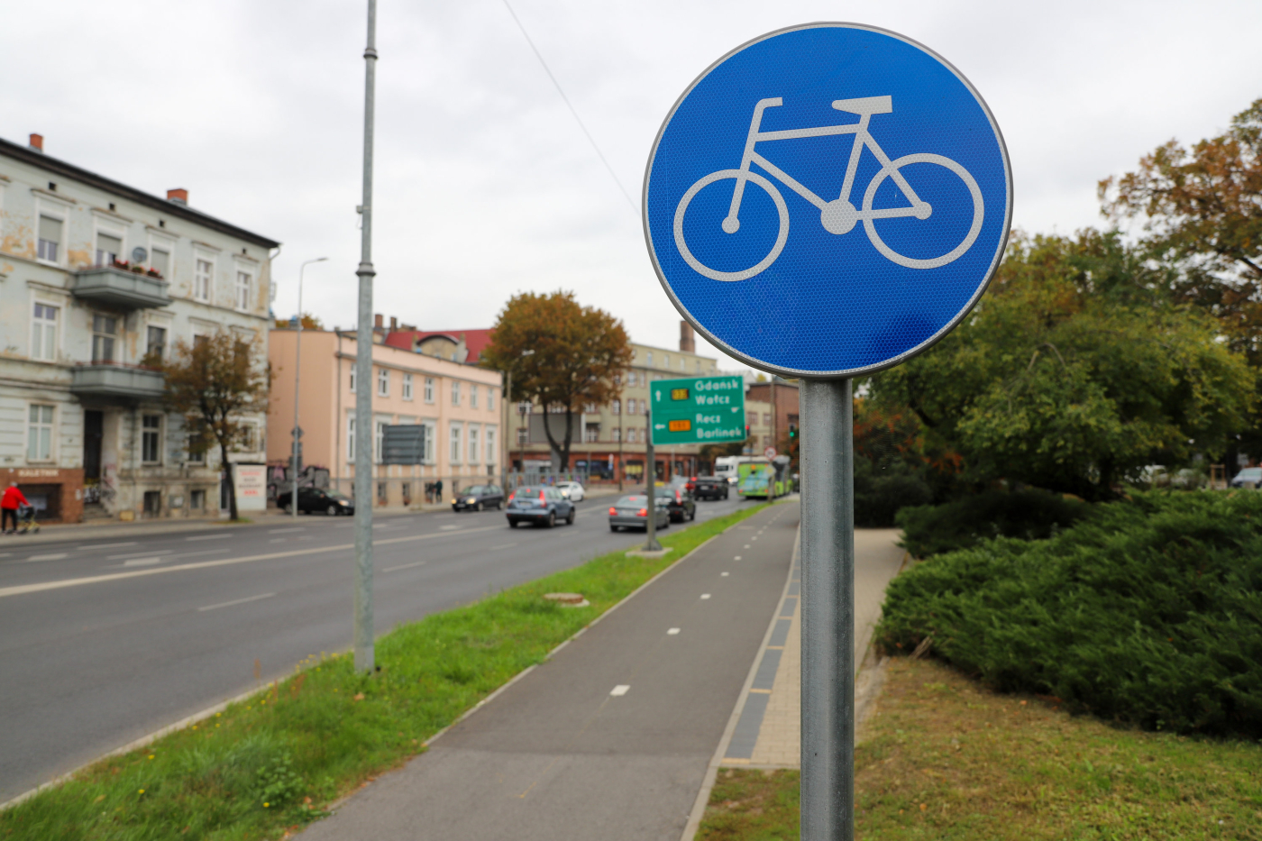 Ścieżka rowerowa w Gorzowie