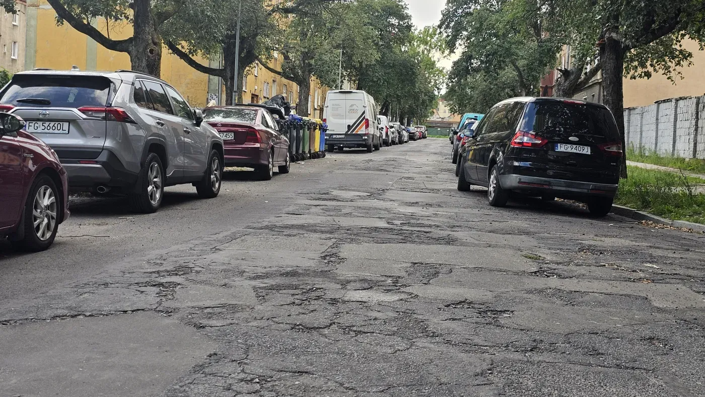 remont ulicy Krasińskiego Gorzów, modernizacja drogi, inwestycje drogowe Gorzów, poprawa stanu nawierzchni ulic