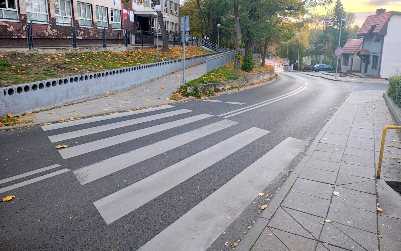 niebezpieczne przejscie dla pieszych ulica okolna gorzow wniosek o progi zwalniajace odmowa urzedu miasta