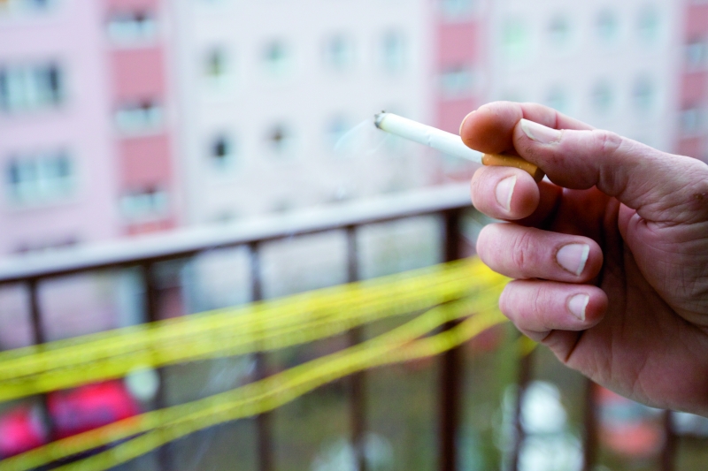 Zadyma wisząca w powietrzu