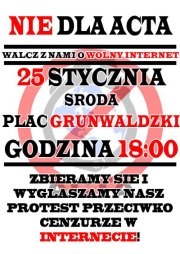 Internauci wyjdą na ulice