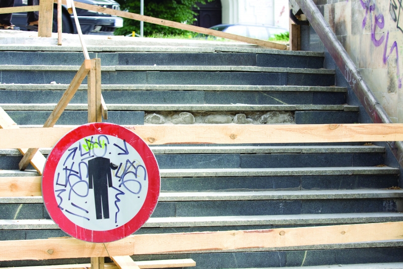 Wezmą się za schody w przejściu podziemnym