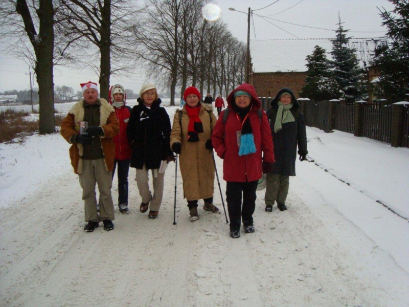 Wycieczka w zimowej aurze