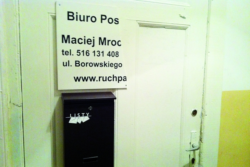 Detektyw Rutkowski na tropie zniszczonych tablic Palikota