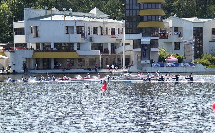 Kajakarze po występach w Poznaniu