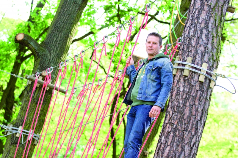 Małpy w parku Słowiańskim