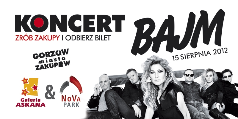 Zrób zakupy i odbierz bilet na Bajm!