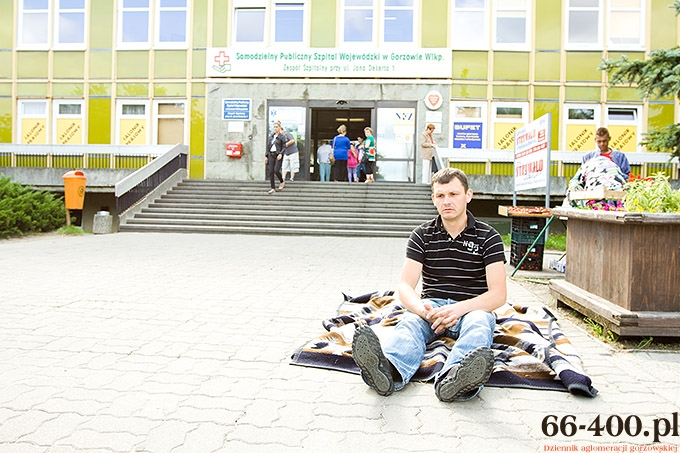 Zaczyna głodówkę w obronie szpitala
