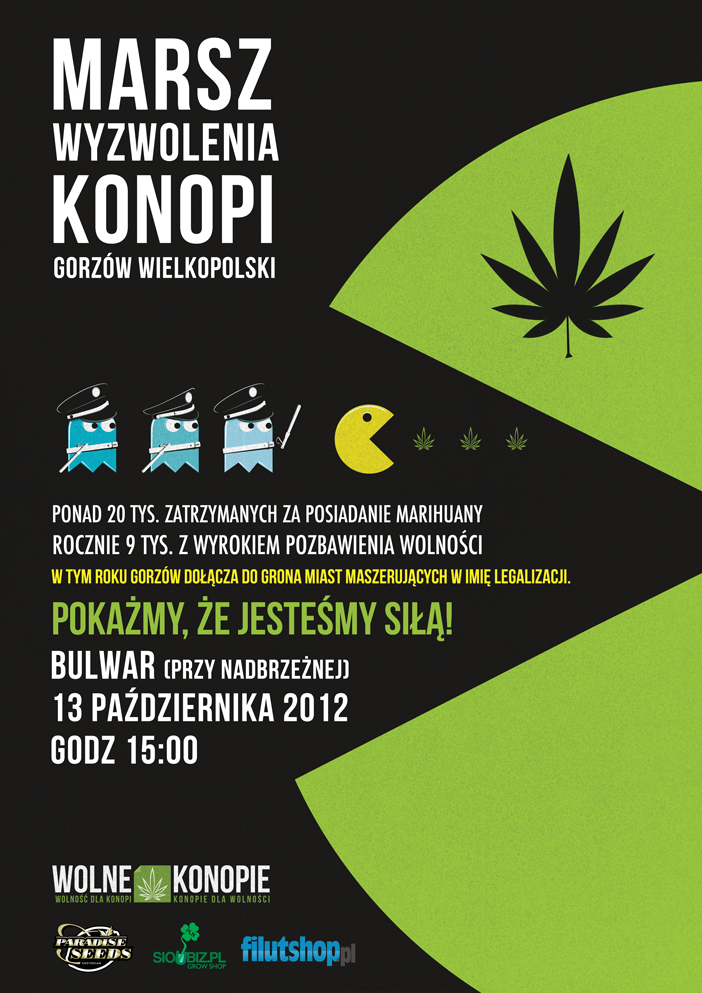 
Maszerują, bo chcą legalnie palić trawkę 