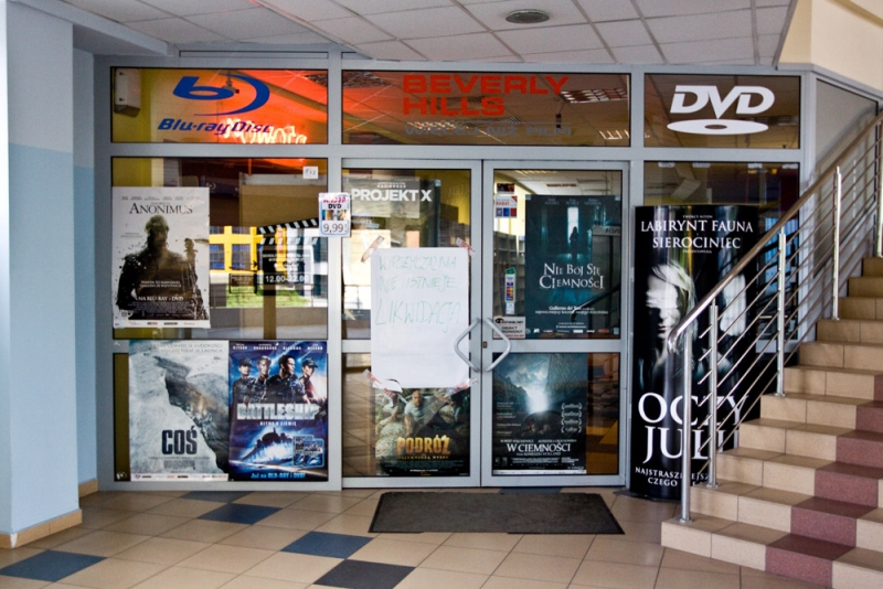 Koniec wypożyczalni filmów w Gorzowie