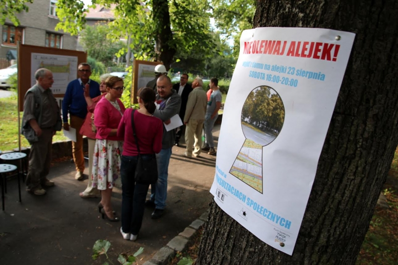 Nie zabierajcie nam alejek!