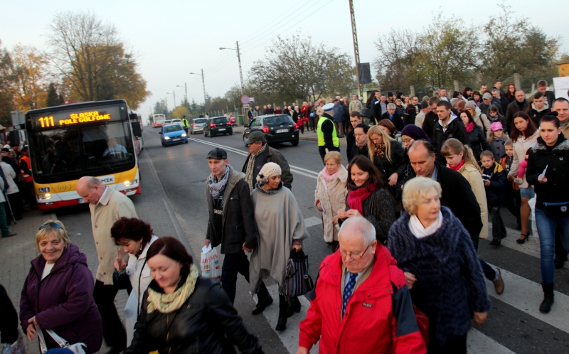1 listopada w Gorzowie - jest spokojnie