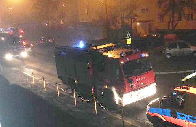 Zatrucie tlenkiem węgla na Marcinkowskiego