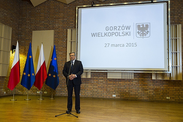 Obchody 70-lecia polskiej administracji z prezydentem Komorowskim