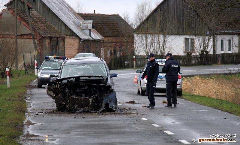 Zginął uciekając przed policją. Poważny wypadek w okolicach Świerkocina