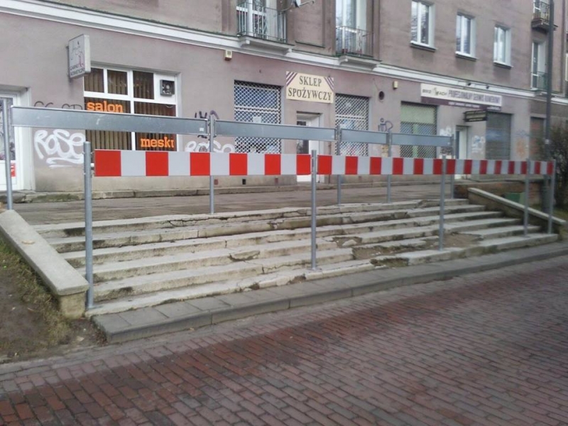 Schody przy Okólnej zbyt niebezpieczne. Będzie rozbiórka, ale…