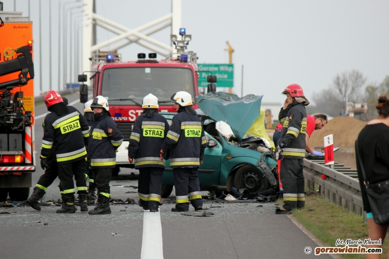 Tragedia na obwodnicy Gorzowa. Zginęły 2 osoby