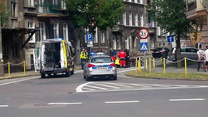 Potrącenie na pasach. Szybka reakcja strażaków