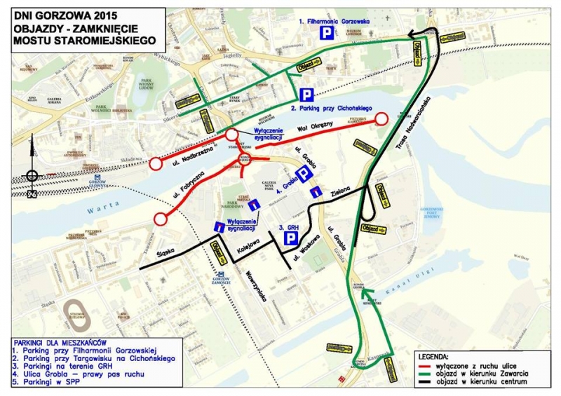 Będą utrudnienia! Zamknięty Most Staromiejski i…