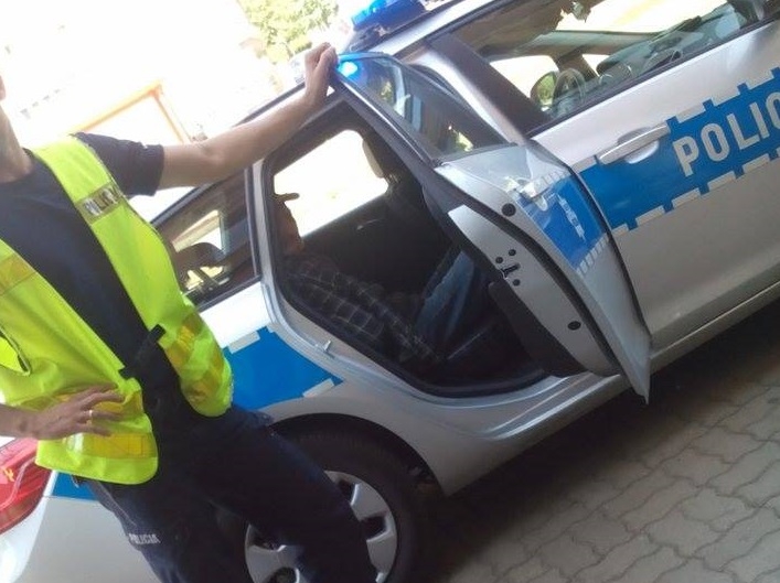 Napad z nożem w ręku przy Warszawskiej