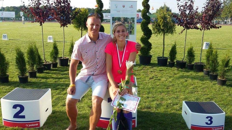 Medale młodych lekkoatletów