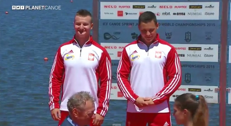 Dwa złota młodych kajakarzy AZS AWF