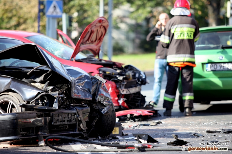 Groźny wypadek na Estkowskiego