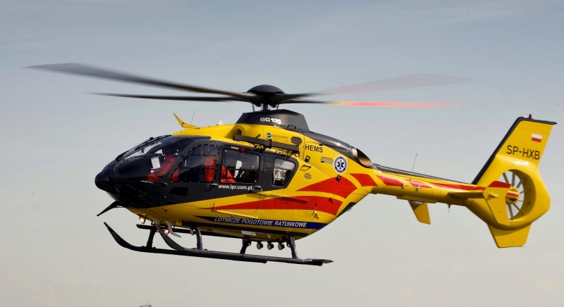 Śmigłowiec coraz bliżej Gorzowa