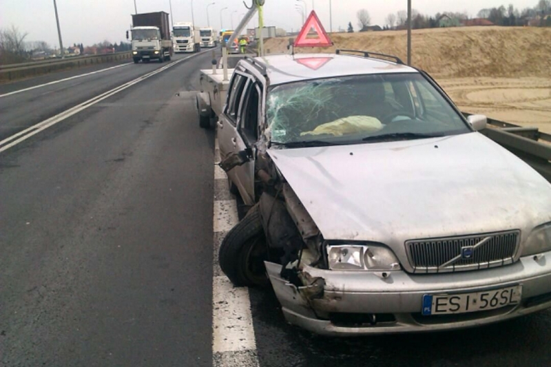 Czołowe zderzenie na S3