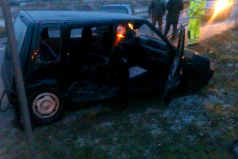 Zderzenie dwóch aut przy TPV