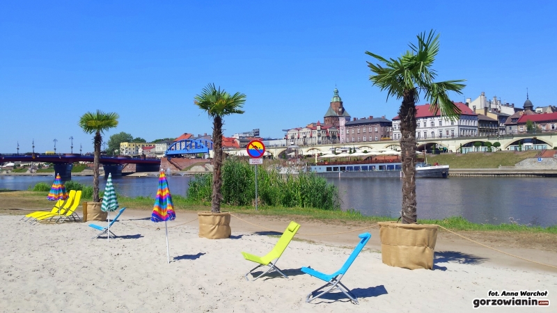 Plaża nad Wartą rusza w czerwcu