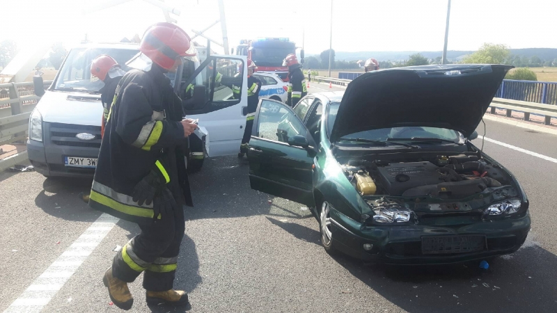 Wypadek na obwodnicy Gorzowa