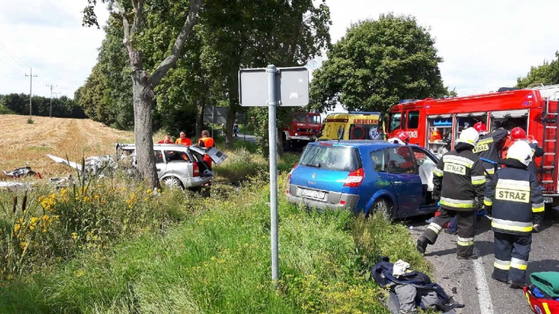 Tragedia pod Gorzowem. Zginęły dwie osoby