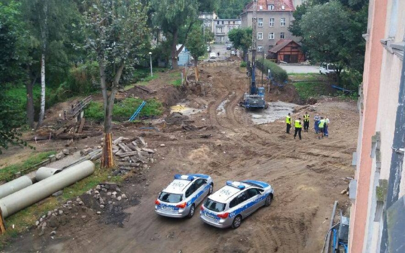 Niewybuchy na rozkopanej ul. Borowskiego