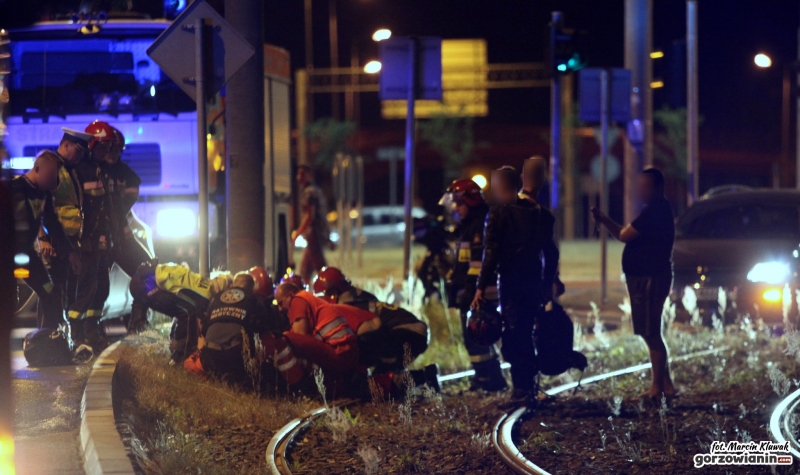 Groźny wypadek motocyklisty