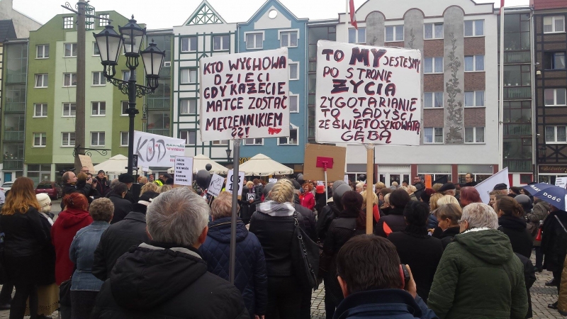 Poniedziałek w Gorzowie znów na czarno