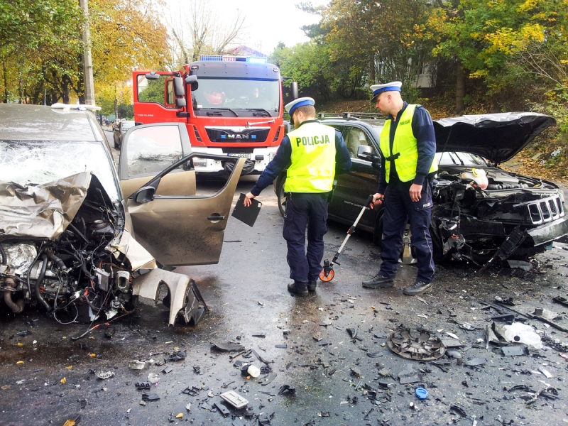 Sprawca wypadku był kompletnie pijany